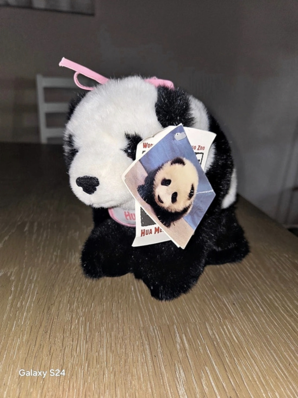 World-Famous San Diego Zoo Hua Mei  Panda Plush NWT Black
